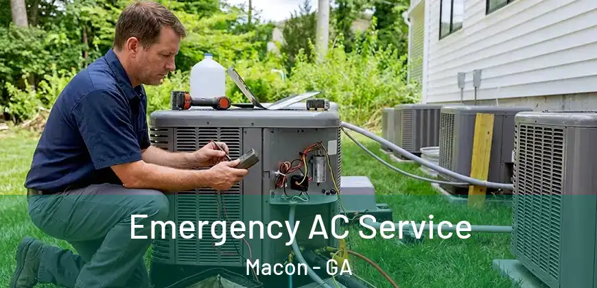 Emergency AC Service Macon - GA