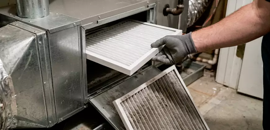 Window and Split Unit Filter Cleaning in Macon