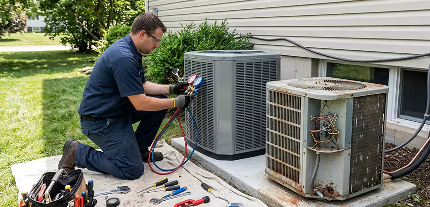 Seasonal AC Checkup in Macon