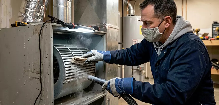 Commercial Vent Decontamination in Macon