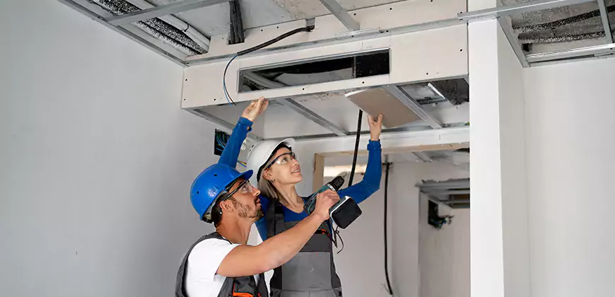 Duct Insulation and Condensation Repair in Macon