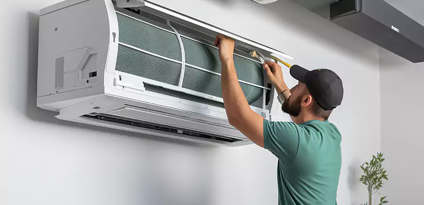 Bathroom and Small Space Ductless Installation in Macon